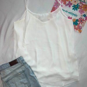 White tank top blouse